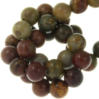 Afbeelding van Picasso Jaspis Kralen (4 mm) 84 Stuks