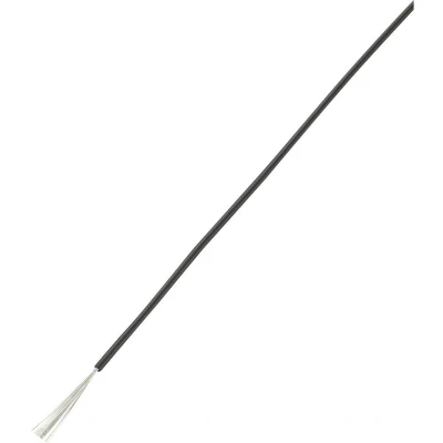 Afbeelding van TRU COMPONENTS 1565233 Draad LiY 1 x mm² Zwart 25 m