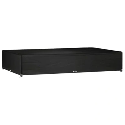 Afbeelding van Tuinmeubelhoes met 16 oogjes rechthoekig 325x205x60 cm