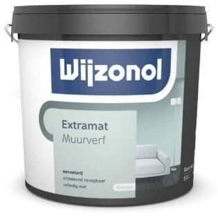 Afbeelding van Wijzonol Muurverf Extramat 5 liter