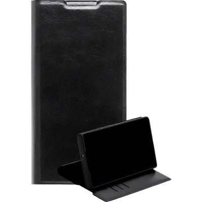 Afbeelding van Vivanco Premium Booklet Samsung Galaxy S22 Ultra Zwart Met standfunctie