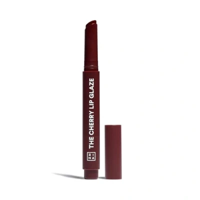 Afbeelding van 3ina THE cherry LIP Glaze Lippenstift, Dames, Maat: 2.5 g, Dark red