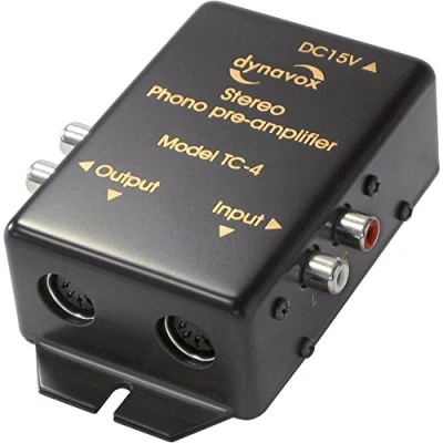 Afbeelding van Dynavox TC4 Phono voorversterker Zwart