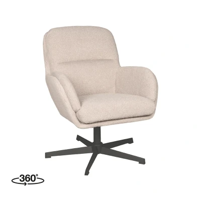 Afbeelding van LABEL51 Fauteuil Moss Naturel Boucle
