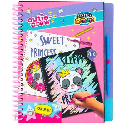 Afbeelding van Cutie Crew Kras en Kleurboek