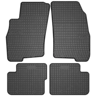 Afbeelding van M MOTOS Rubberen vloermatten voor Fiat Grande Punto 2005 2012, verbeter je reiscomfort met de zwarte antislipmat, automat alle weersomstandigheden, bescherming tegen vuil