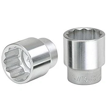 Afbeelding van KS TOOLS 911.1574 Steeksleutelelement DIN 3120, ISO 1174, 3124, 2725 1 14.0 Chroom vanadium staal Twaalfkant gekarteld