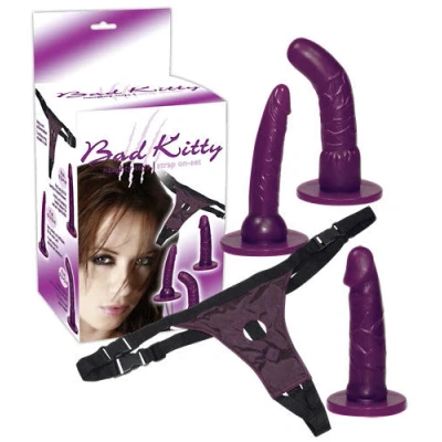 Afbeelding van Bad Kitty Strap On Set
