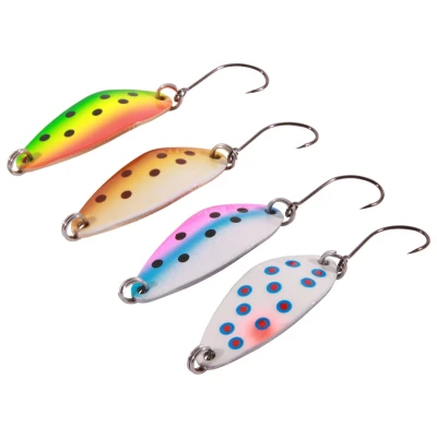 Afbeelding van Ultimate ultralight spoon selection size 3 10g 4pcs Kunstaas set