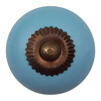 Afbeelding van Good in Style Meubelknop 40mm blauw brons