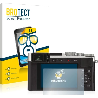 Afbeelding van BROTECT Screenprotector voor Leica D Lux 7 Folie Beschermfolie transparant (2 Stuks)