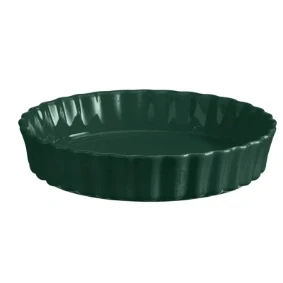 Afbeelding van Emile Henry Taartvorm Gekarteld Hoog Cèdre 29cm Diameter 2l