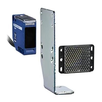 Afbeelding van Besli Fotocel kit fotocel+reflector 7meter 12VDC t/m 230VAC Zwart