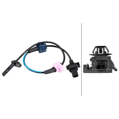 Afbeelding van HELLA 6PU 358 218 881 ABS Sensor Met verbindingsstuk Geluidsensor 2 540 HONDA: CR V 4