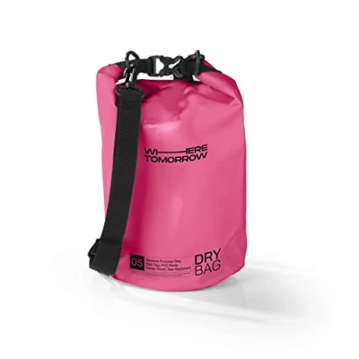 Afbeelding van Where Tomorrow PVC dry bag Style 01 5L roze