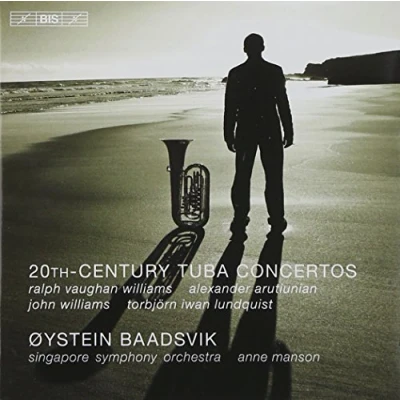 Afbeelding van Øystein Baadsvik, Singapore Symphoy Orchestra, Anne Manson 20th Century Tuba Concertos (CD)