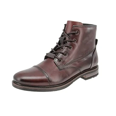 Afbeelding van bugatti Veterboots, Heren, Maat: 42, Braun Leer