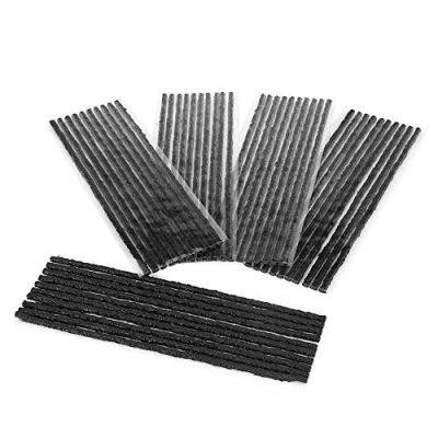 Afbeelding van Aramox 50 stuks rubberen bandenreparatiestrips, autobanden reparatie touwen, tubeless reparatiegereedschap