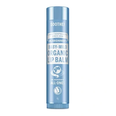 Afbeelding van Dr. Bronner&#039;s Baby Mild Organic Lip Balm Stick 4 gr