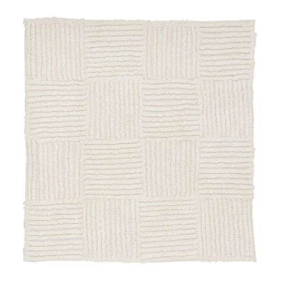 Afbeelding van Sealskin Reverse Badmat 60x60 cm Katoen Ivoor