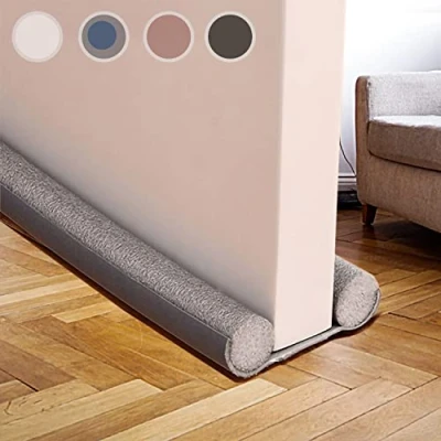 Afbeelding van tochtstopper, 94 cm, met dubbele deurafdichting, geluidsblokkering, winddichte