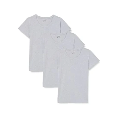 Afbeelding van berydale Bd157 T shirt voor dames (3 stuks), grijs.