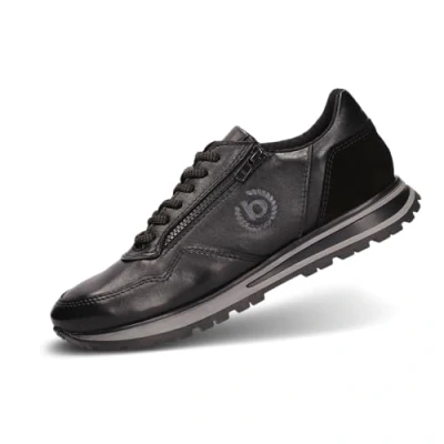 Afbeelding van bugatti lage sneakers voor heren, schoenen, uitneembare binnenzool, zwart, 1000, 41 EU, Zwart EU