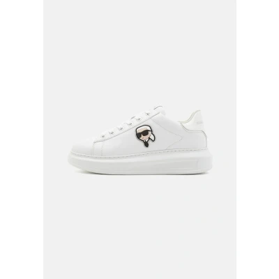 Afbeelding van KARL Lagerfeld Kapri LACE Sneakers laag white, Dames, Maat: 35, White Leer