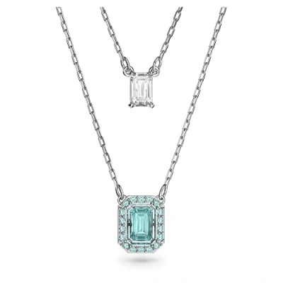 Afbeelding van Swarovski dames Millennia schakelketting met hanger in de kleur Zilver