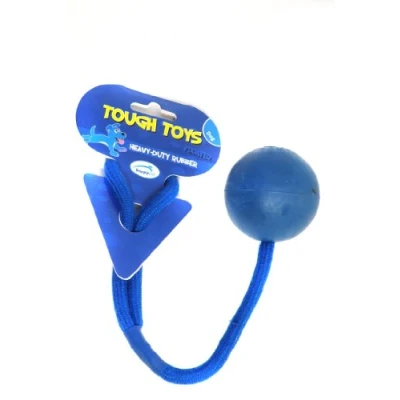 Afbeelding van Happy Pet Tough Toys Floater Rubber Bal Aan LARGE 32X6,5X6,5CM (32855)