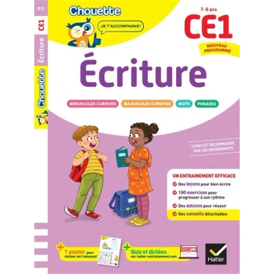 Image de Ecriture CE1 Cahier de soutien nouveau programme