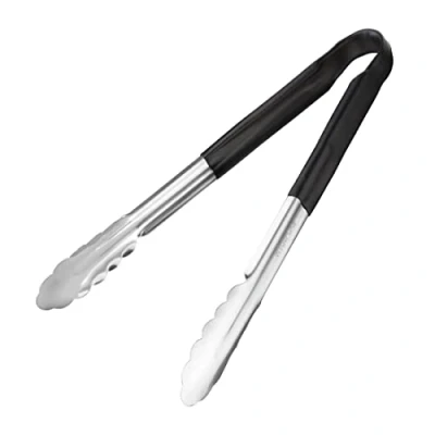 Afbeelding van Vogue kleurcode serveertang zwart 29cm