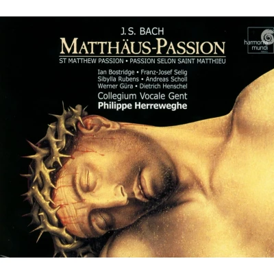 Afbeelding van Collegium Vocale Gent, Philippe Herreweghe J.S.Bach: Matthäus Passion (3 CD)
