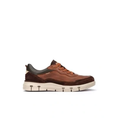 Afbeelding van Pikolinos Gabanes Sneakers laag, Heren, Maat: 43, Brown Leer