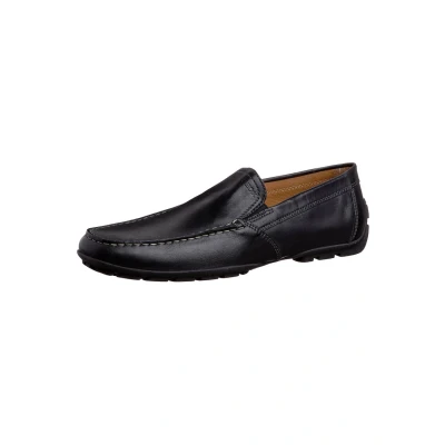 Afbeelding van Geox U Moner, Mocassin Heren, zwart.