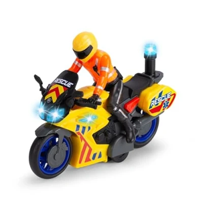 Afbeelding van Dickie Frictie Reddingsmotor met Licht en Geluid