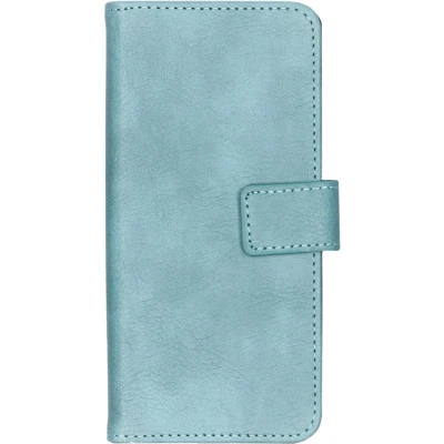 Afbeelding van iMoshion Hoesje Geschikt voor Samsung Galaxy S10 Met Pasjeshouder Luxe Bookcase Lichtblauw