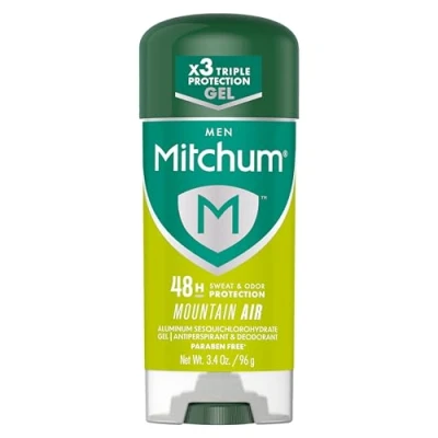 Afbeelding van Mitchum Anti transpirant deodorantstick voor mannen 48 uur bescherming tegen vocht en geuren Dermatologisch getest Parfum Air de Mountain 100 ml