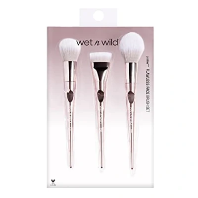 Afbeelding van Wet n Wild, professionele make upkwastenset met 3 kwasten, dierproefvrij, 120 g