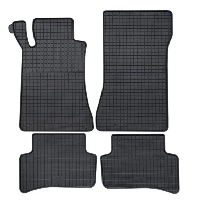 Afbeelding van Petex 46010 Vloermatset Rubber voor en achter 4 zwart MERCEDES BENZ: C Class Saloon