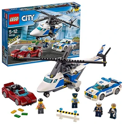 Afbeelding van LEGO City Politie Snelle Achtervolging 60138
