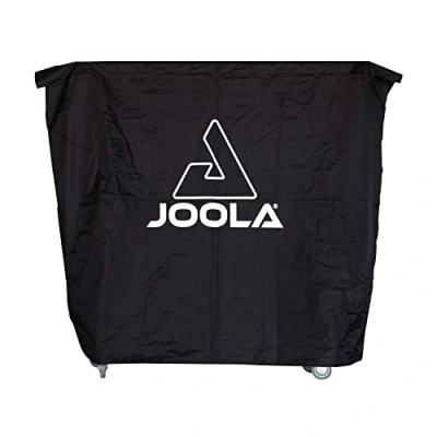 Afbeelding van JOOLA 19900 Tafeltennistafelhoes, weerbestendig, voor binnen en buiten, zwart, 150 x 160 50 80 cm