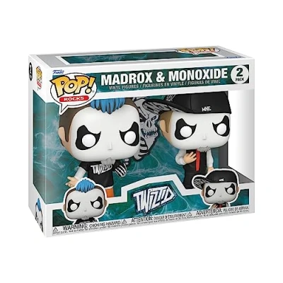 Afbeelding van Funko Pop! Rocks: TWIZTID Madrox &amp; Monoxide (2 Pack)