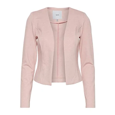 Image de ICHI Ixkate Blazer décontracté pour femme, Rose Smoke Melange (1415061), XS