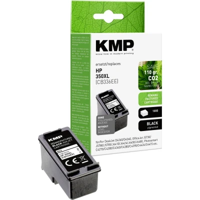 Afbeelding van KMP Inktcartridge vervangt HP 350XL, CB336EE Compatibel Zwart H42 1706,4350