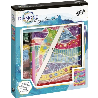 Afbeelding van Totum Diamond Painting Dagboek Dolfijn