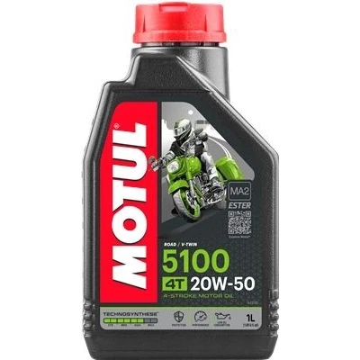 Afbeelding van Motul 5100 4T 20W 50 1L Motorolie 109944