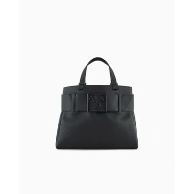 Afbeelding van Armani Exchange Susy Kleine boodschappentas voor dames, zwart, één maat, zwart., Eén maat