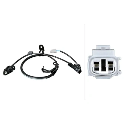 Afbeelding van HELLA 6PU 358 217 011 ABS sensor Met houder Inductie 2 866 TOYOTA: Yaris I Hatchback, Verso