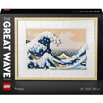 Afbeelding van LEGO ART 31208 Hokusai De grote golf Wanddecoratie Set